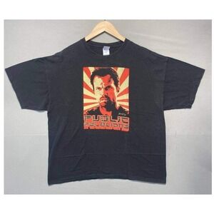 Firefly Public Relations T Shirt Mens 2XL Black Jayne Cobb Graphic Tee Sci Fi